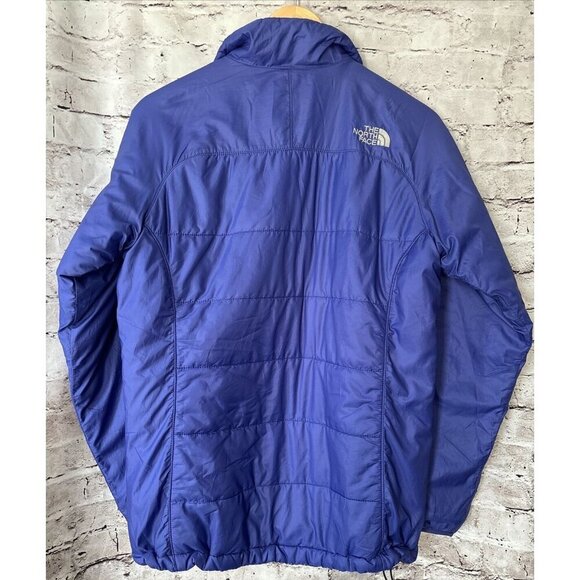 The North Face Purple Blue Puffer Jacket Zip Women's M - Picture 5 of 5